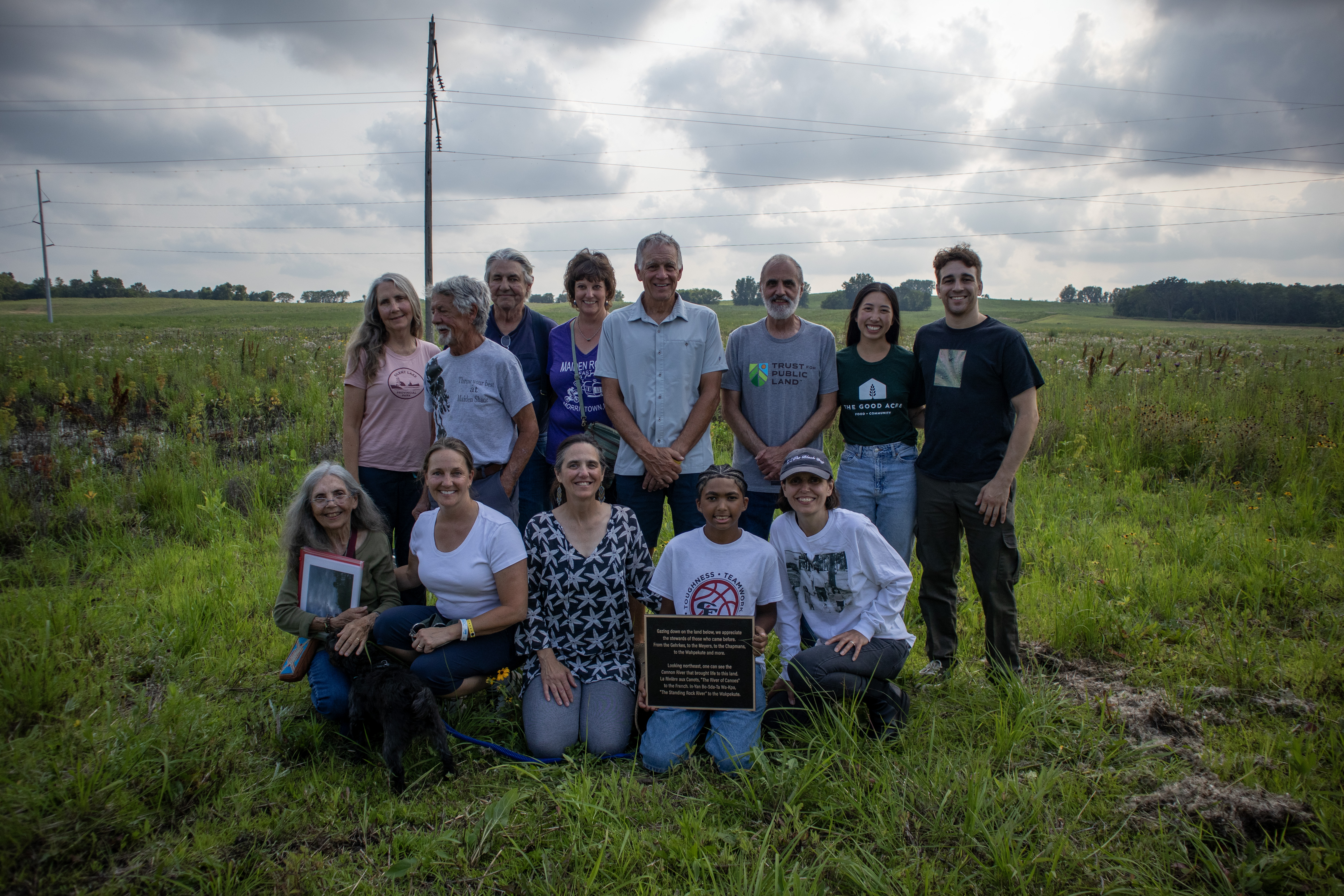 Meyers Family at Sakatah WMA Dedication Event.
